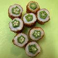 ☆ドキンちゃん☆”'s cooksnap of when they made オクラのちくわまき.