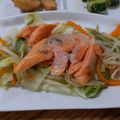 ポニーリボン's cooksnap of when they made 白菜と塩鮭の蒸し煮.