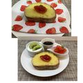 horseland's cooksnap of when they made モンテクリスト風♪苺チーズトースト.