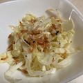 papikun's cooksnap of when they made 桜えびとキャベツのレンチン和え.