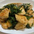 hirosabumi's cooksnap of when they made 鶏むね肉とほうれん草の味噌炒め【作りおき.