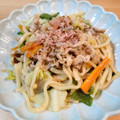 Pappyko's cooksnap of when they made ☆焼きうどん☆.