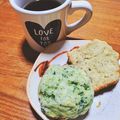 motomi♪'s cooksnap of when they made ホットケーキミックスで ヨモギ 蒸しパン.