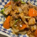 QPはにー's cooksnap of when they made 豚コマ肉で揚げない簡単スブタ.