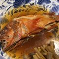 fusakusaku's cooksnap of when they made きんきの煮付け.