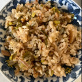 Tomotabi's cooksnap of when they made 節約！ツナと大根の葉の炊き込みご飯.