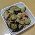 ラリー＆サラ's cooksnap of when they made なす＆ベーコン★５分で簡単イタリアン！.