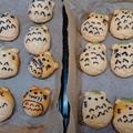 おれがやまちゃんだ！'s cooksnap of when they made トトロパン☆クリームパン？メロンパン？.