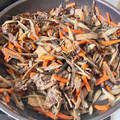 あすか所長's cooksnap of when they made 牛肉とごぼうと人参のしぐれ煮。お弁当にも.
