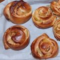 ジャンボクッキング's cooksnap of when they made HBで作る簡単ふわふわ♪りんごパン.