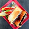 ひさかた's cooksnap of when they made あなたもはまる？ジョイのきのこサンド♪.
