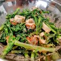 まめたん's cooksnap of when they made 春菊とちくわの柚子胡椒マヨ和え★.