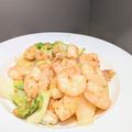 Rosegolf's cooksnap of when they made 縮まない！プリ旨ガーリックシュリンプ.