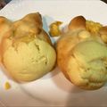 クック2CMIQR☆'s cooksnap of when they made トトロパン☆クリームパン？メロンパン？.