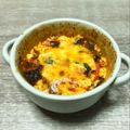 のんべぇヒロ's cooksnap of when they made 簡単おつまみ☆キムチと豆腐のチーズ焼き.