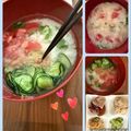 ☆あさ's cooksnap of when they made トマトと胡瓜の滋養冷汁.
