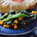 なち☆★'s cooksnap of when they made お弁当に❤甘～いほうれん草とコーン炒め.