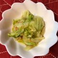 にょろQ's cooksnap of when they made 春キャベツと桜海老の蒸し煮.