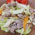 クックHBQ370☆'s cooksnap of when they made 簡単！豚コマとキャベツのスタミナ味噌炒め.