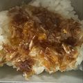 ゆきちのすけ♪♪♪'s cooksnap of when they made おにぎりやのり弁にレンジで簡単おかか.