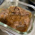 ☆はあ☆'s cooksnap of when they made 牛ほほ肉の赤ワイン煮～韓国風.