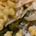 MULA's cooksnap of when they made ひとり飯☆ササッとめかぶの天丼風.