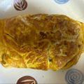 柴犬のお顔☆'s cooksnap of when they made 簡単♡ハムとチーズの納豆オムレツ♡.