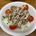 るぴナス's cooksnap of when they made 牛バラ簡単シシリアンライス(牛丼の洋風).