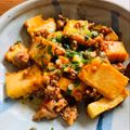 kinniko's cooksnap of when they made ご飯ススム～厚揚げと豚ひき肉♪.