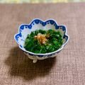 コムギ大好き's cooksnap of when they made 簡単美味しい【モロヘイヤのわさび醤油浸し.