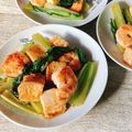 さくらん餅's cooksnap of when they made 海老と厚揚げ、小松菜の中華風炒め煮.