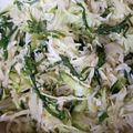 Kekkoro☆'s cooksnap of when they made キャベツと胡瓜と大葉のさっぱりサラダ.