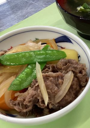 調理実習　一番だしで美味しい肉じゃが-レシピのメイン写真