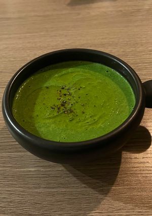 モロヘイヤとコーンのポタージュ-レシピのメイン写真