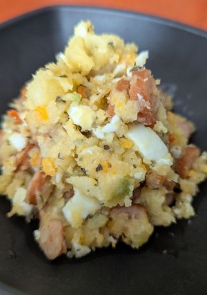 【簡単常備菜】夜のおつまみポテトサラダ-レシピのメイン写真
