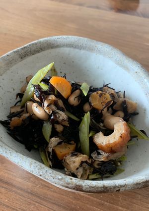 【時短】ひじきの煮物-レシピのメイン写真