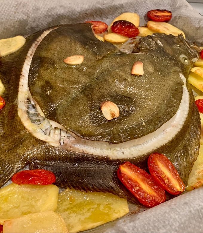 簡単☆ヒラメのシンプル・オーブン焼き by 遥月 【クックパッド】 簡単