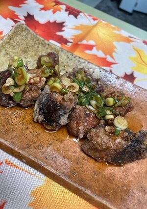 キハダマグロ唐揚げネギソース-レシピのメイン写真