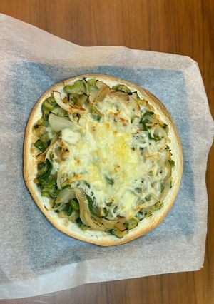 ネギ味噌ピザ-レシピのメイン写真
