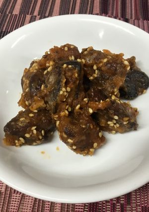 【保育園給食】鶏レバーのヤンニョム風-レシピのメイン写真