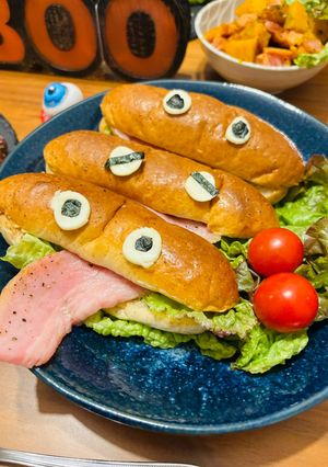 おばけパン👻-レシピのメイン写真