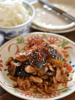 ご飯おかわり〜豚バラなすの甘辛炒め-レシピのメイン写真