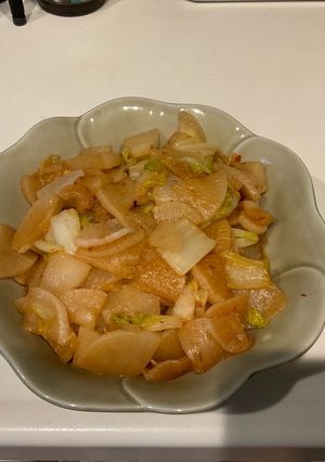 旨辛！白菜と大根の豆板醤炒め-レシピのメイン写真