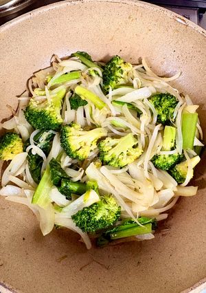 ムニエル後の残り油で野菜炒め-レシピのメイン写真