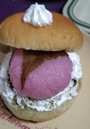 【基本】花見バーガー🌸-レシピのメイン写真