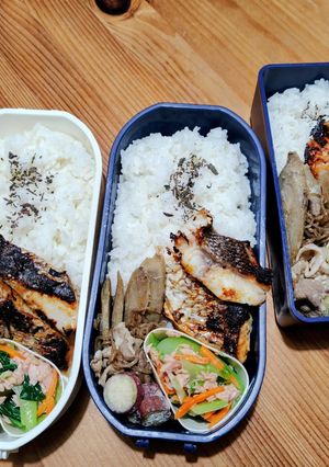 鯛の西京焼き弁当＊-レシピのメイン写真