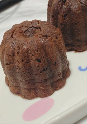カヌレ型のフォンダンショコラ-レシピのメイン写真