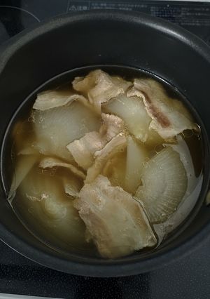 新玉ねぎのスープ煮込み-レシピのメイン写真