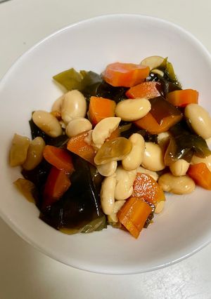 わかめと大豆の煮物-レシピのメイン写真