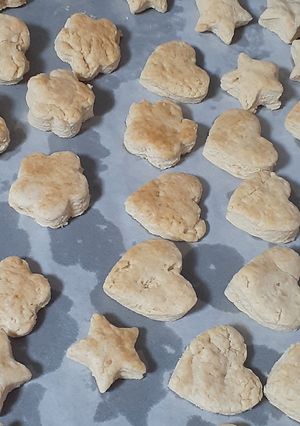 簡単★素朴な味！卵なしのざくざくクッキー-レシピのメイン写真
